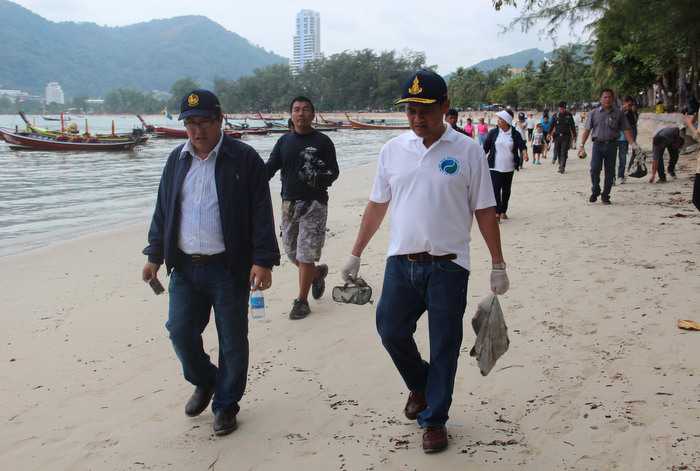 Phuket Governor makes clean beaches priority