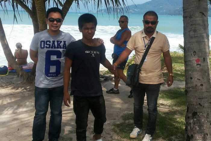 Beach thief nabbed in Phuket