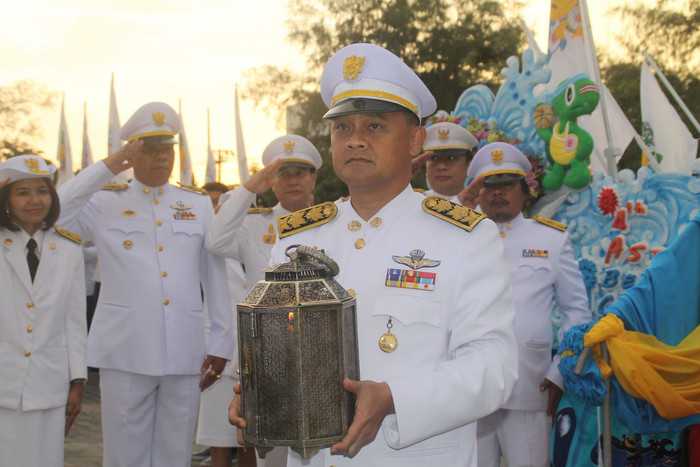 Asian Beach Games ceremonial flame arrives in Phuket