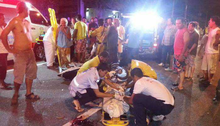 Phuket man killed in high-speed motorbike crash