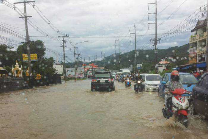 Phuket warned of heavy rain, flash floods for the weekend