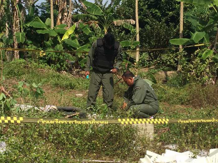 Live grenades found in Phuket residential area