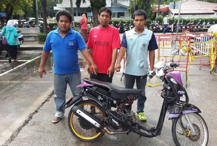 Phuket motorbike chop-shop Facebook gang arrested