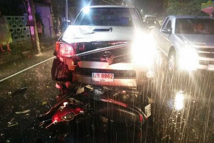 Phuket motorcyclist killed in head-on collision