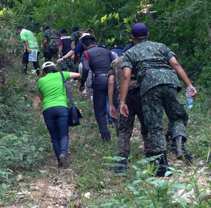 Protected Phuket hillside slashed and burned