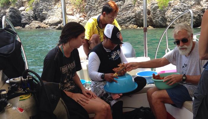 Research team collecting Phuket corals mistaken as poachers