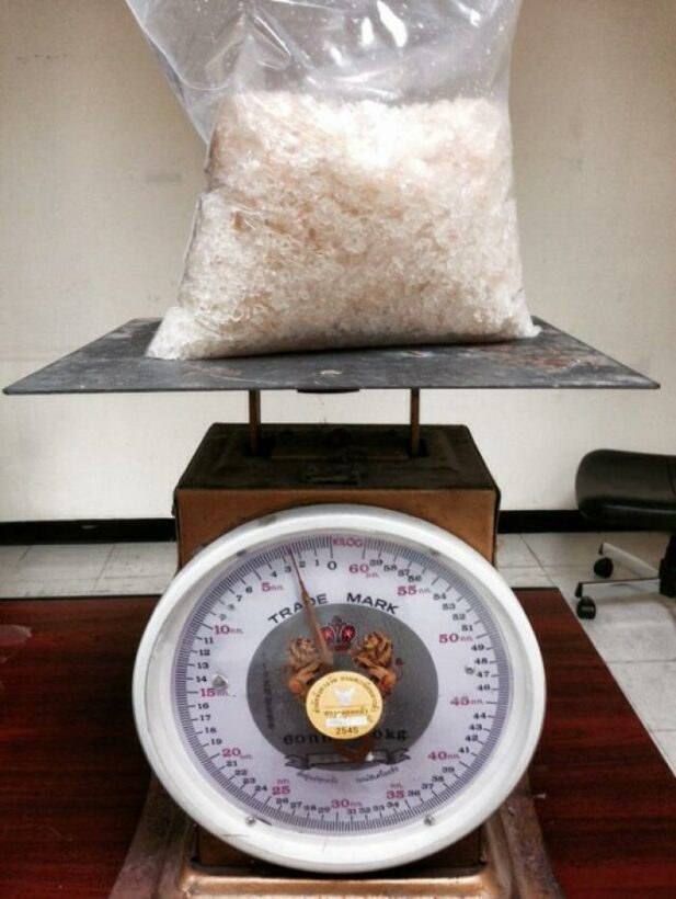 Video Report: Airport Customs snare Phuket drug mule with B7mn of crystal meth