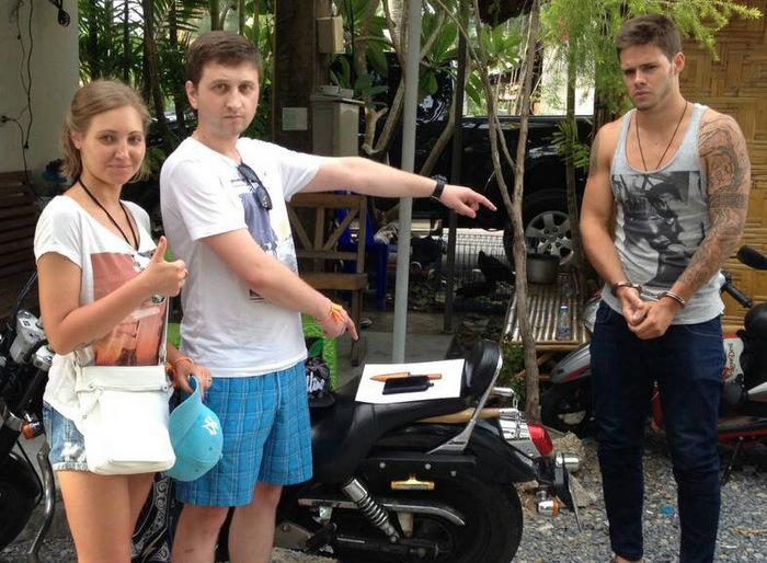 Motorbike rental passport leads to Phuket arrest of Spanish nunchuk mugger