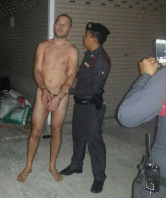 Naked Canadian arrested after putting on a show for shoppers