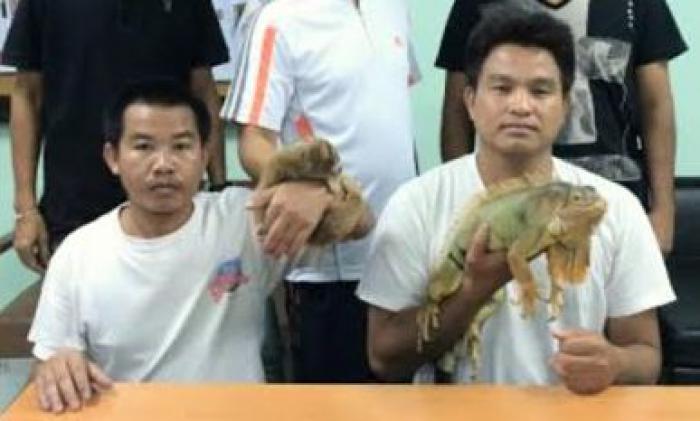 Exercising off-duty cop nabs two animal touts in Phuket