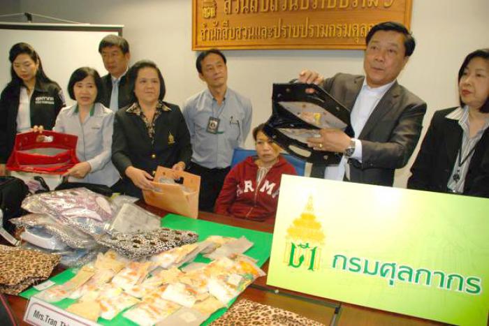 Vietnam meth mule caught with 3.2kg of ice at Krabi Airport