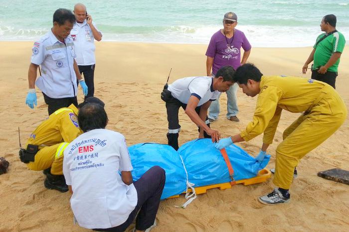 Unidentified body washes ashore at Mai Khao Beach