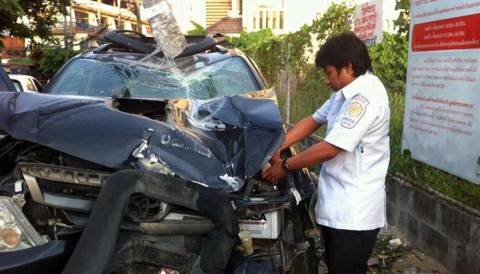 Fast and Furious: Patong joy ride in boss’ car ends in crash