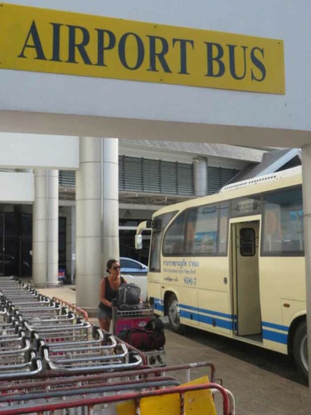 Airport Express Bus sets sights on Kata-Karon; seeks security from violent taxi attacks