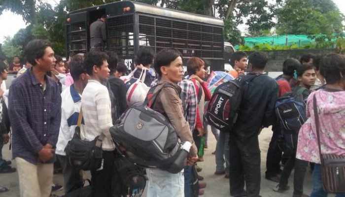 65 Cambodian laborers arrested on their way home – to be deported