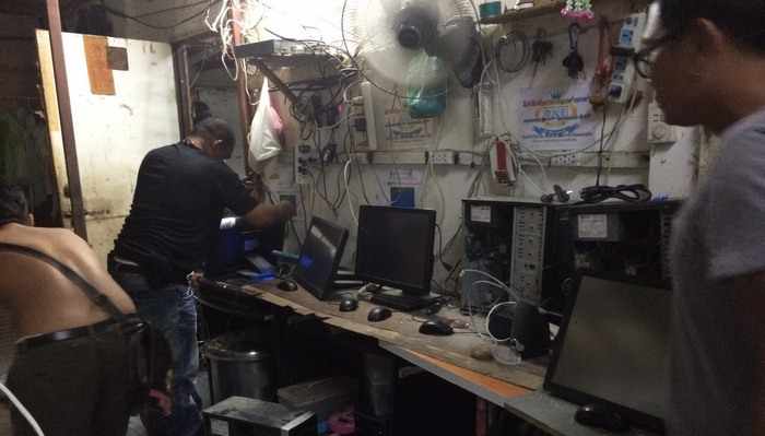 Gambling den raided; police announce zero tolerance for World Cup betting