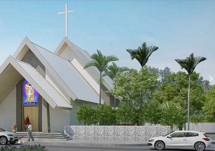 New Catholic church soon to be consecrated in Cherng Talay