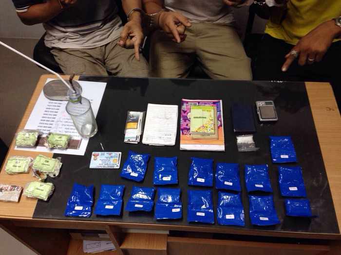 Police bust drug den in Phuket housing estate