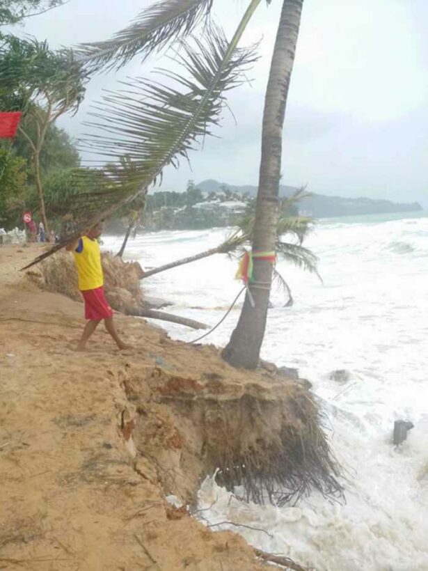 Phuket mayor seeks B60mn for seawall to stave off coastal erosion