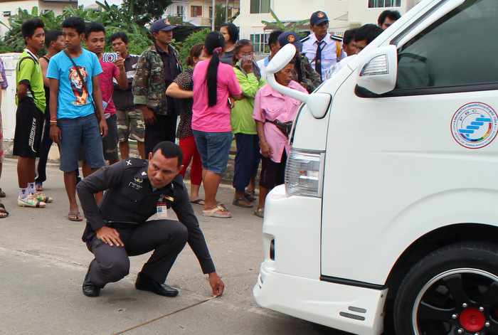 Police save Phuket van driver from mob after collision kills woman two days before her 24th birthday