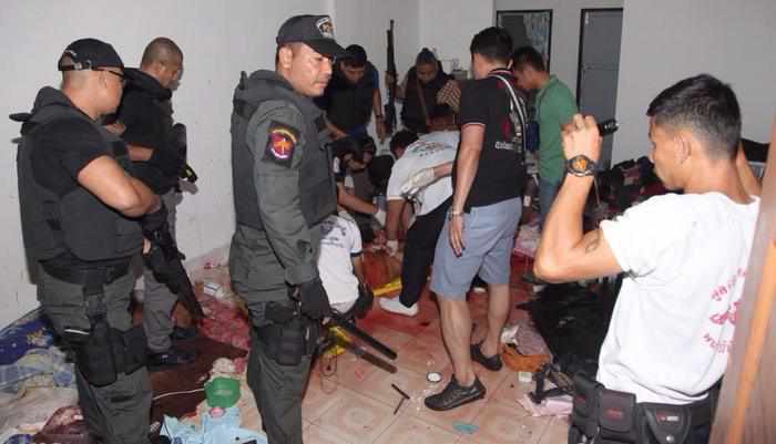 Drug-crazed Phuket man kills friend, wounds girlfriend with meat cleaver