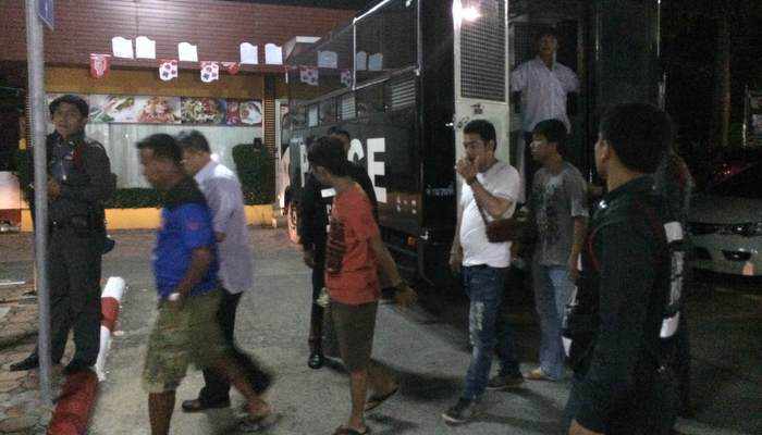 Board game gamblers swept up by Phuket Police, Navy