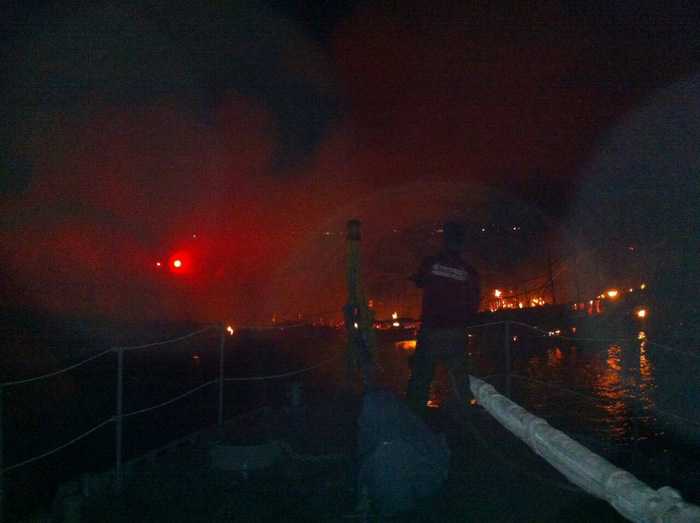 Phuket dive tour boat ablaze, sinks in Chalong Bay