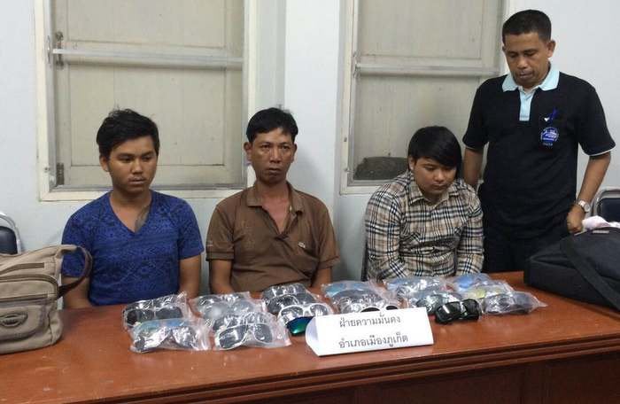 Police bust escaped Cambodian fishermen for pirated sunglasses