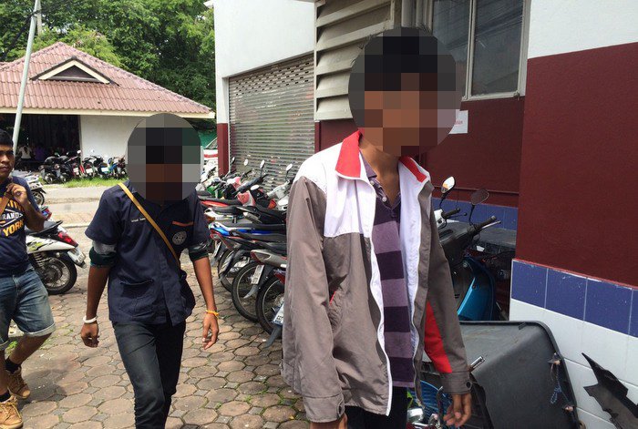 Busted: teens threaten Phuket driver with handgun