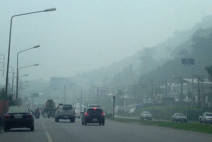 Haze: Air pollution levels spike in Phuket