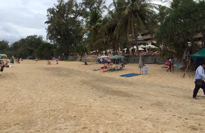 Wastewater flow on Karon Beach not hotels’ fault, says official