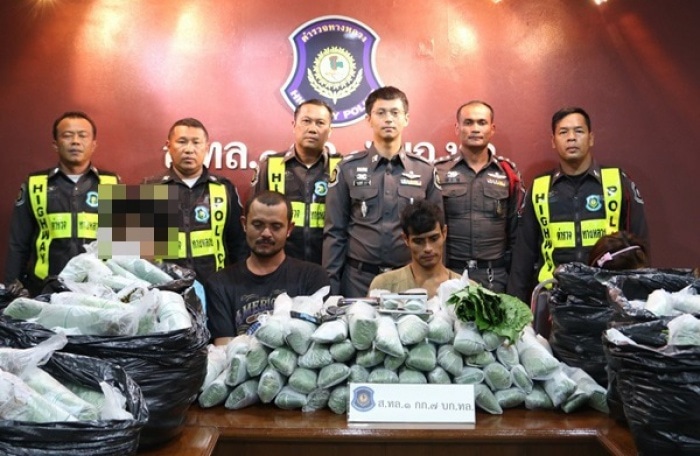 Highway police bust four people at checkpoint with 13 bags of kratom