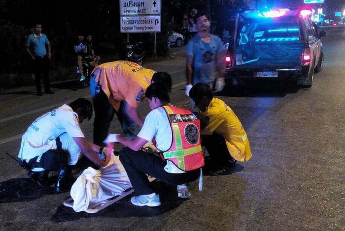 Phuket teen dies in crash with parked truck