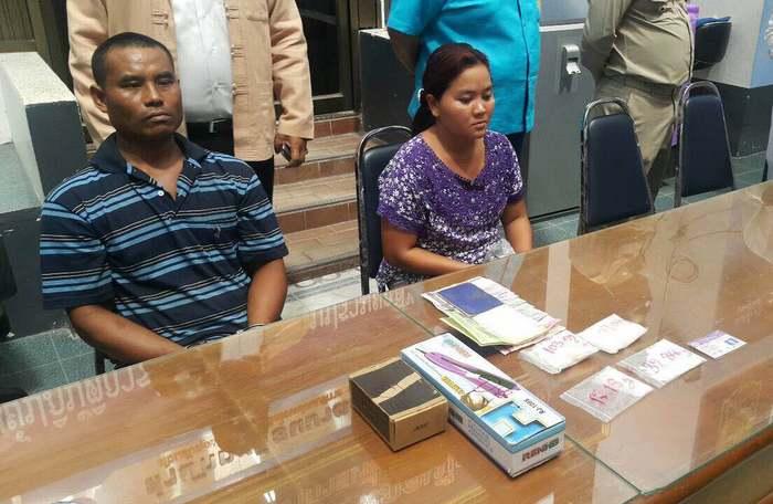 Myanmar couple arrested for dealing meth