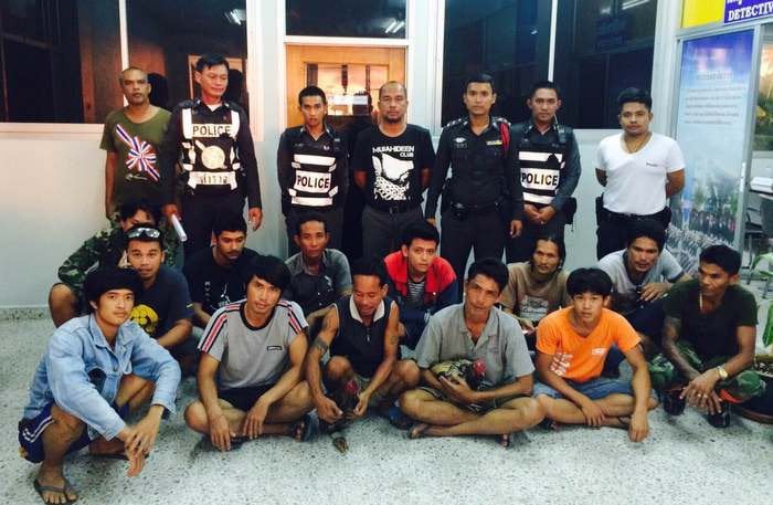 13 arrested in cockfighting raid