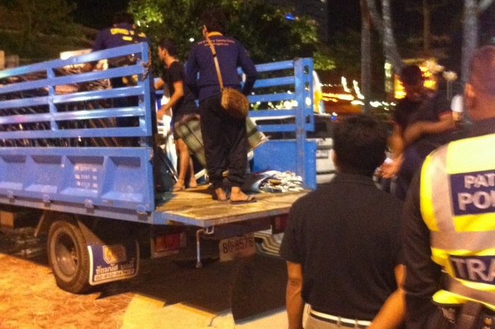 Breaking News: Police seize Phuket tourists’ beach umbrellas, chairs