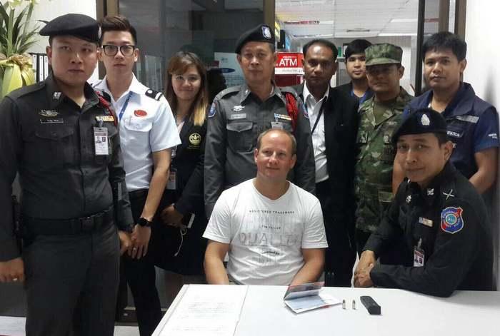 Swiss arrested at Phuket airport for carrying ammo