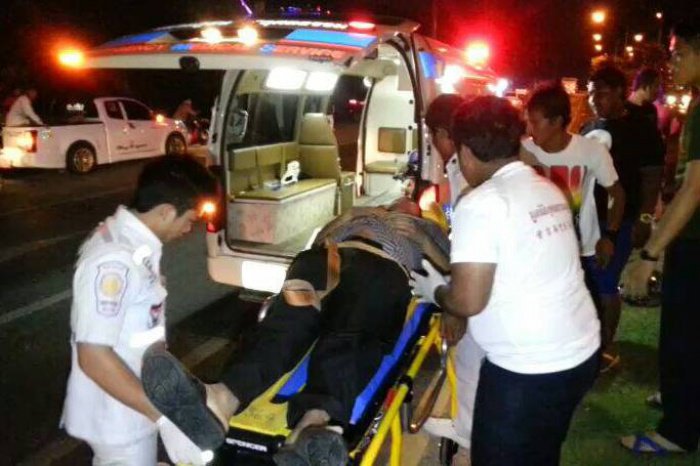 Asleep-at-the-wheel driver escapes serious injury in Phuket