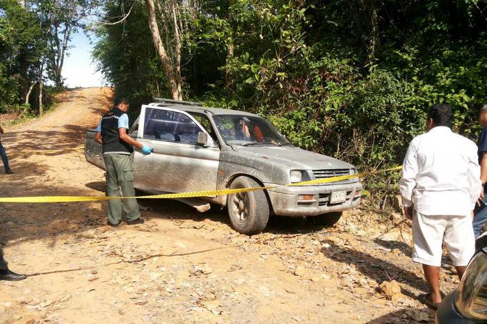 Suspected Phuket ATM-heist getaway truck found dumped