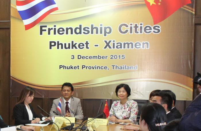 Phuket signs MoU with Xiamen