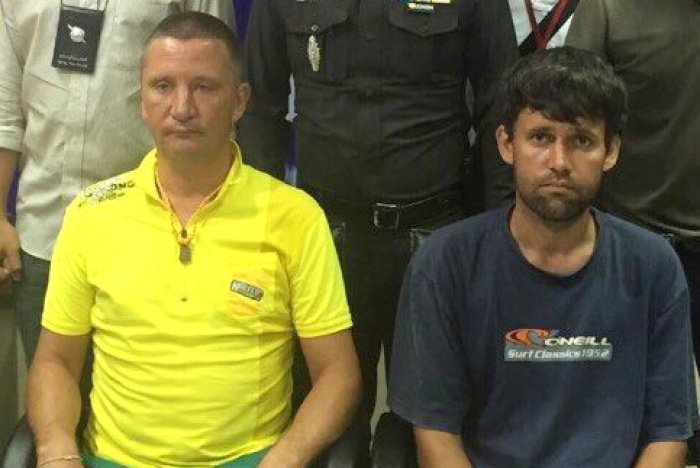 Russians behaving badly arrested in Phuket, face deportation