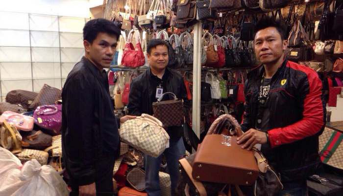 Police raid bags nigh B3mn in counterfeit goods