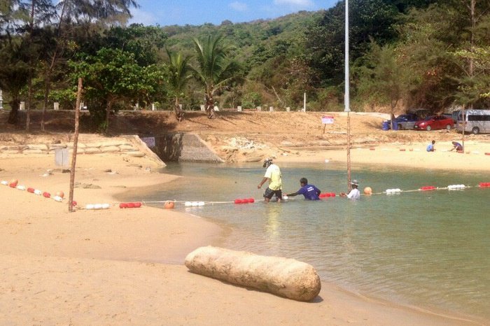 Phuket’s “death lagoon’ roped off for Songkran safety