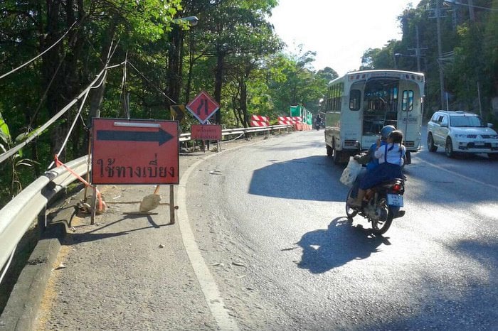 Phuket’s notorious Patong Hill road gets B25mn safety makeover