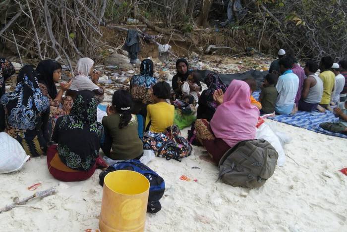106 suspected Rohingya found on Koh Ree, northwest of Phuket