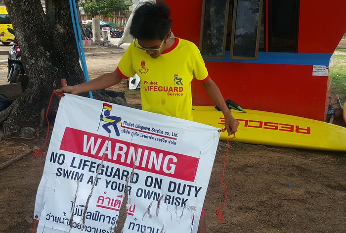 No resolution on horizon for Phuket lifeguard conundrum