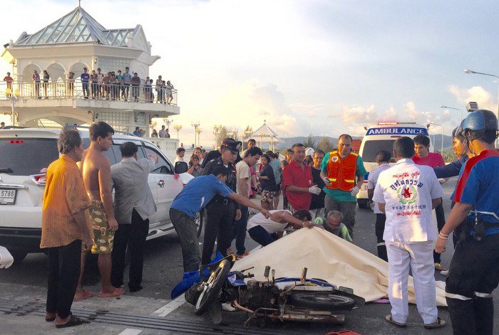 Boy, 5, killed in motorbike crash on Phuket bridge