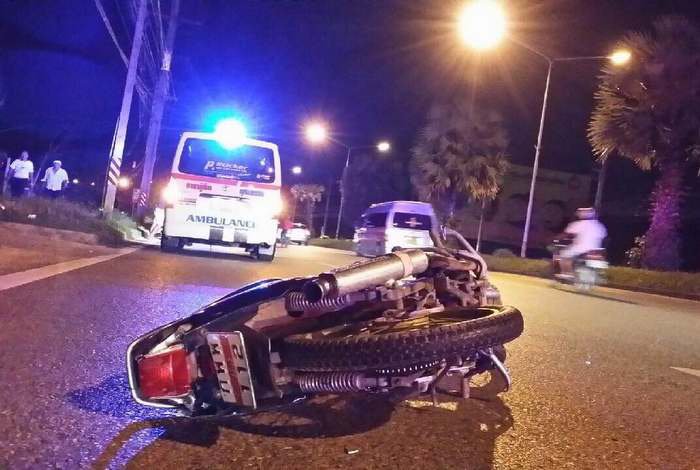 Ghost riding motorist killed by pick-up in Phuket