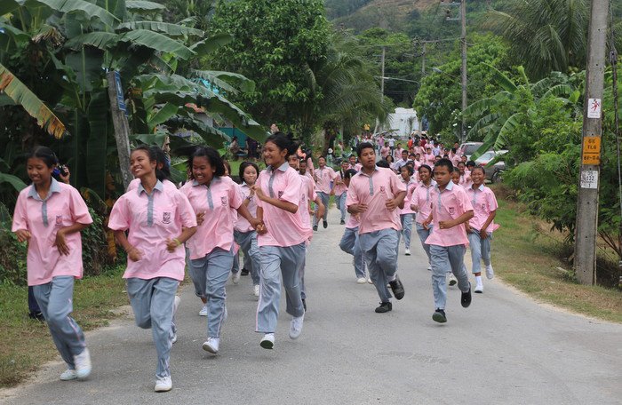 Officials celebrate successful earthquake drill