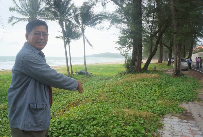 Lay Pang Beach getting bike lane, sidewalk